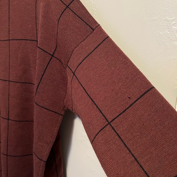 Eileen Fisher Brownstone Bateau Box Top Extra Fine Merino Wool Sweater NWT - Picture 8 of 12